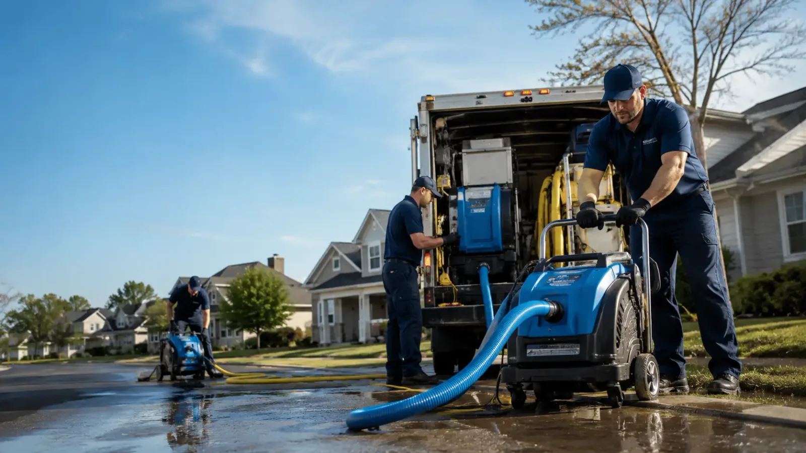 Flood Damage Cleanup in Blue Diamond, NV